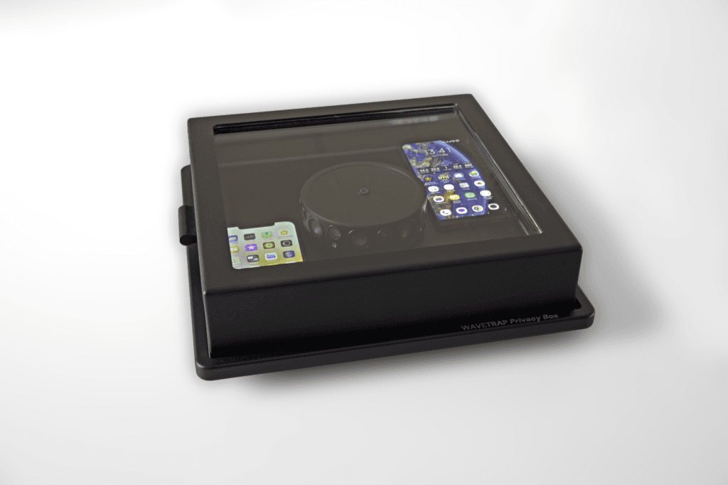 Privacy Box PB-06 - RF blocking Faraday cage technology for mobile device security and TEMPEST protection - Image 1